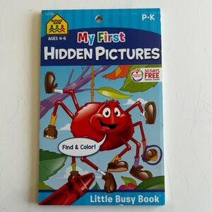 ⭐️ NEW My First Hidden Pictures Little Busy Book Ages 4-6